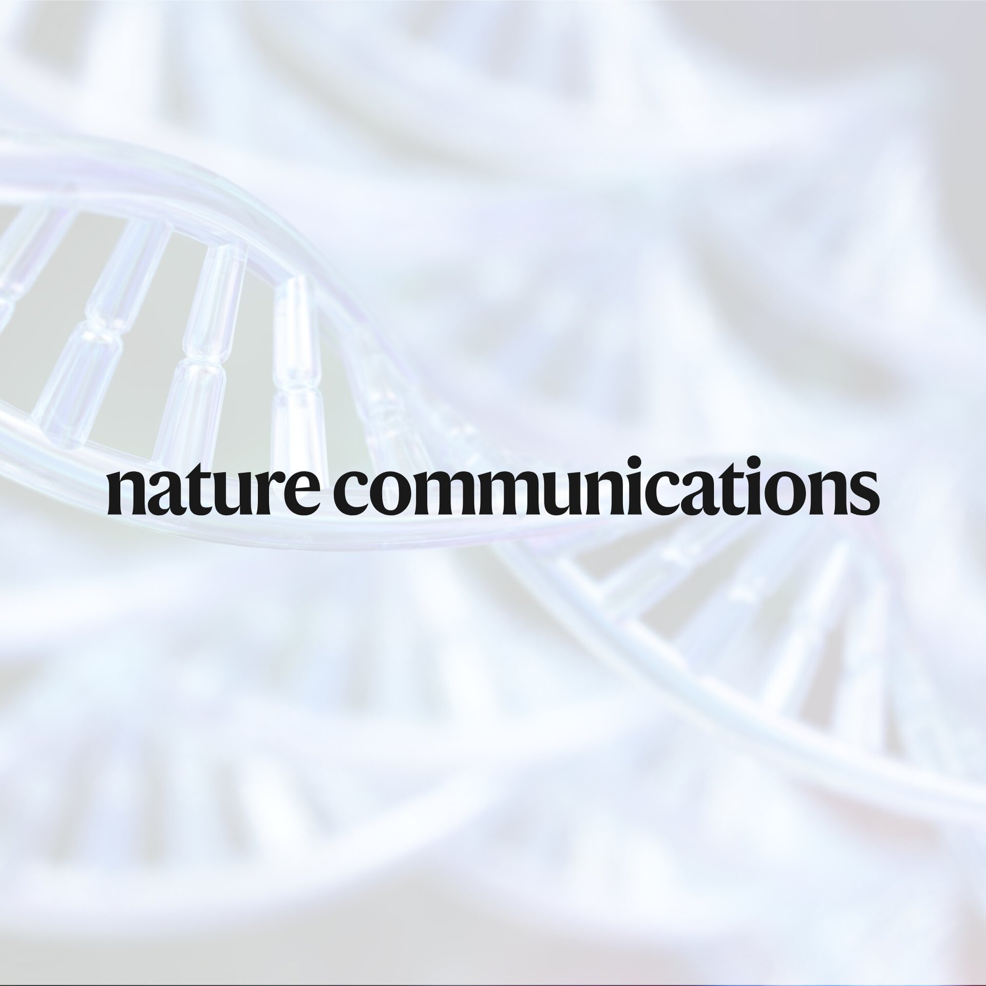 Seek Labs DNA research with double helix and laboratory equipment.
